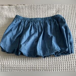 Hollister Denim Blue Skirt